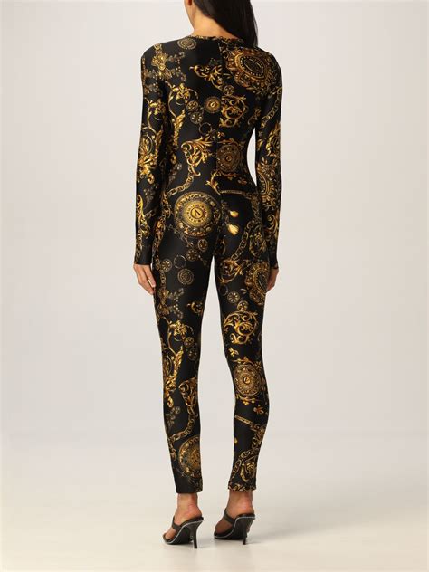 versace jumpsuit damen|versace couture jumpsuit.